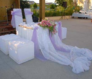 düğün nikah masası süsleme